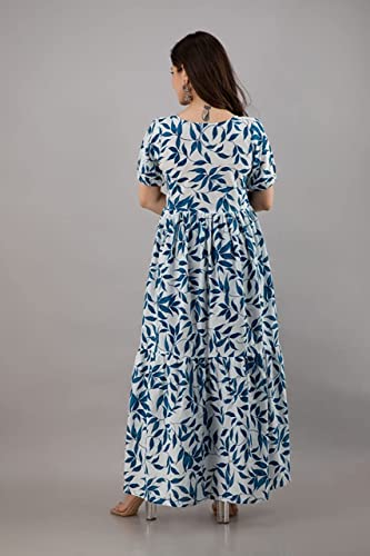 Dhruvi-Womens-Printed-Rayon-Anarkali-Maternity-Dress-with-Zippers