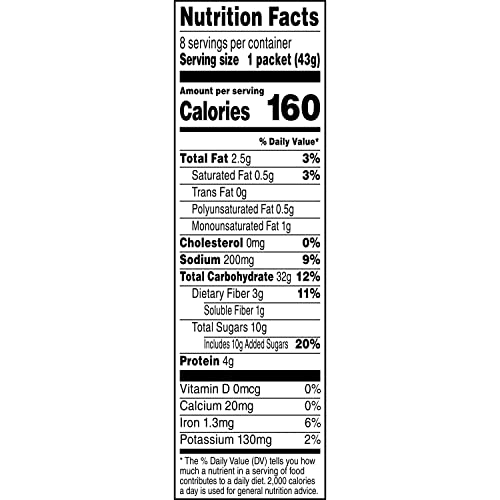 Image of Quaker Instant Oatmeal, Cinnamon & Spice, 1.51oz Packets (8 Pack)