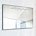 “Hello Gorgeous” Vinyl Mirror Decal – 18x2.7 Inch Bathroom Wall Decor Sticker, Inspirational Quote, Vinyl Only