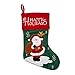 Gift Boutique Embroidered Stockings Set of 3 Santa Snowman and Reindeer 18