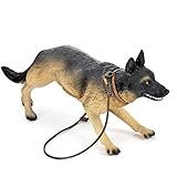 Lmzauet 12 inch Special Forces Action Figure 1:6 SWAT Team Set with Super Rich Accessories (Police Dog)
