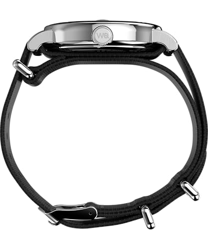 Image of TIMEX TW2W86100 Unisex Watch Weekender TW2W86100 Quartz Water Resistant 5 ATM Acrylic Black Dial Brass [Parallel Import], Black