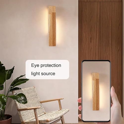 Lámparas de tira larga en madera nórdica para iluminar tu hogar 5