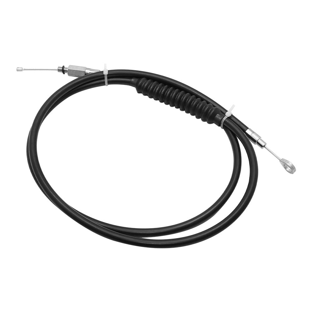 Ricambi per motociclette Moto 140 cm 160 cm 180 cm Cavo Frizione for Harley Touring Electra Street Road Glide Road King Sportster XL1200 Ferro 883(Black 160cm)