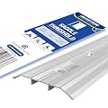 JELOSTONE Aluminum Door Threshold (Alum)- Door Saddle- ADA Accessible Barrier Free Fire Rated 5" W x 1/2" H x 36" L Door Thresholds for Exterior Doors, Aluminum B301A