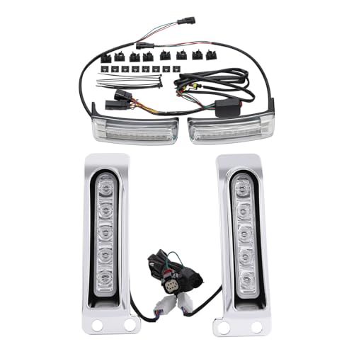 Green-L Alforja LED Inserts Support Light con luces de marcha, freno y señal para Harley Touring Road King Street Glide Electra Glide Ultra 2014-2024 miniatura 1