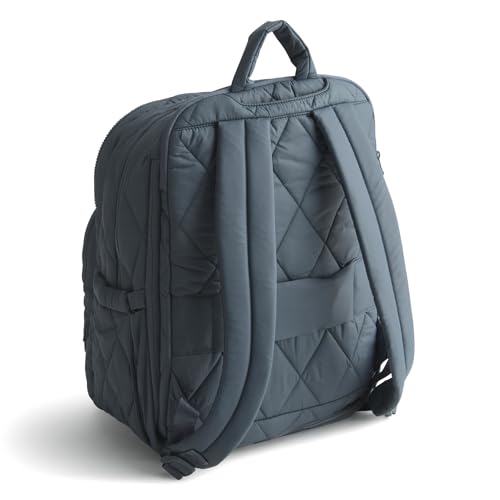 Image of Vera Bradley Featherweight XL Bancroft Backpack, Dark Slate, One Size