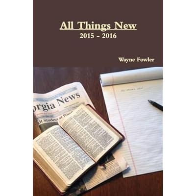 All Things New 2015 - 2016
