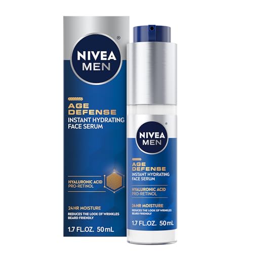 NIVEA MEN Maximum Hydration Face Scrub with Provitamin B5 and Aloe Vera, Exfoliating Face Wash Deeply Cleanses to Unclog Pores, 4.4 Oz Tube, Pack of 3