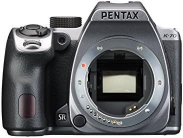 Pentax K-70 Weather-Sealed DSLR Camera, Body Only (Silver)