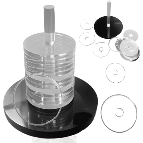 Schocken Set Schockbesteck Mit 14 Scheiben Enthalten 13 Transparent 1 Schwarz Schocken Spiel Set Schock Besteck Für Alle Arten Von Puzzlespielen