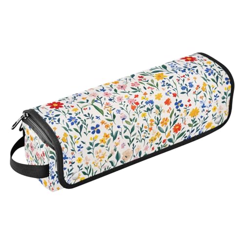 Bolsa organizadora para herramientas de cabello blanca miniatura 1