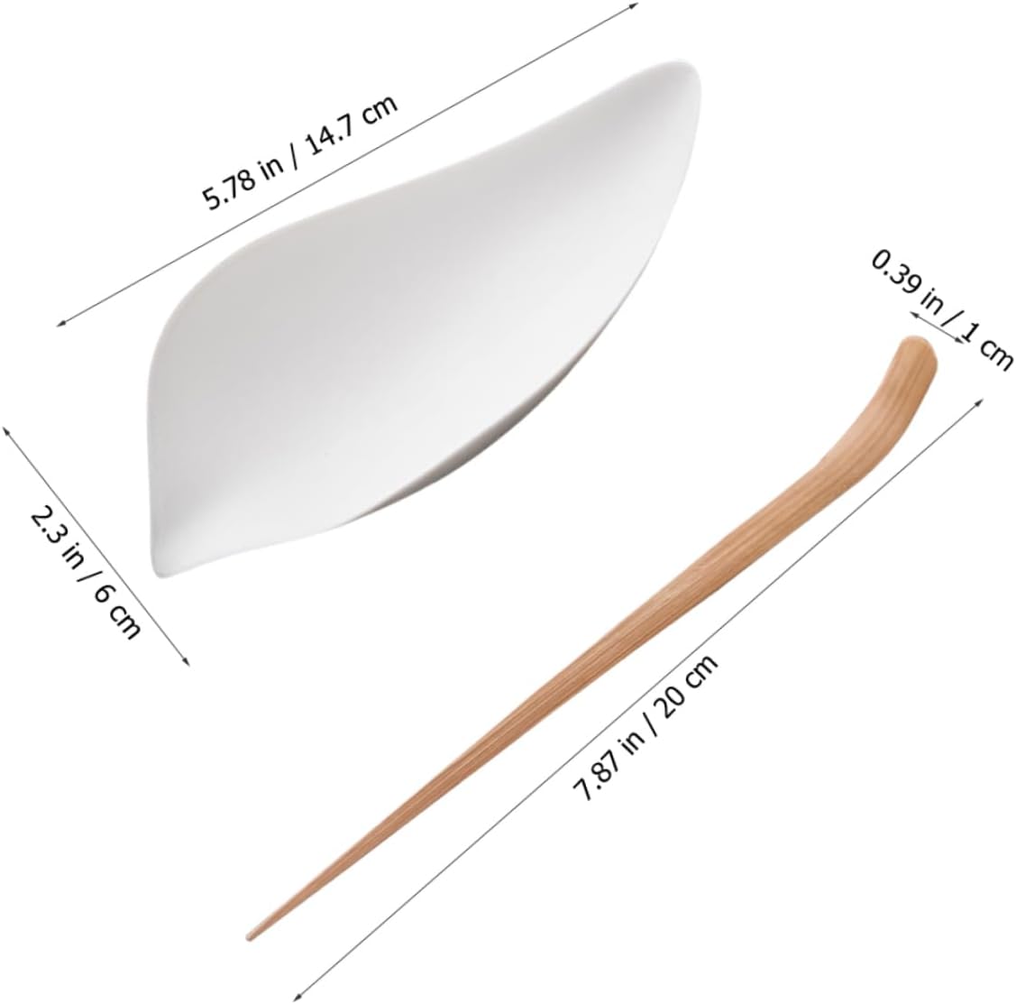 VALICLUD 1Set Multi Function Tea Scoop Portable Tea Shovel for Loose Leaf Tea Milk Powder More Kitchen Tool for Tea Lovers Choice
