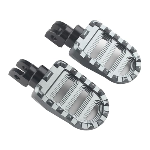 Repose-Pieds Avant pour Rebel 1100 CMX Finition Aluminium Pédales