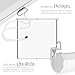 tectake® Beamer Leinwand, 152 x 152 cm (84"), 4:3-Format, ausziehbar, optimiert HDTV & 3D tauglich, Leinwand Rollo, Deckenmontage und Wandmontage, Projektionsleinwand, Gain Faktor 1,0