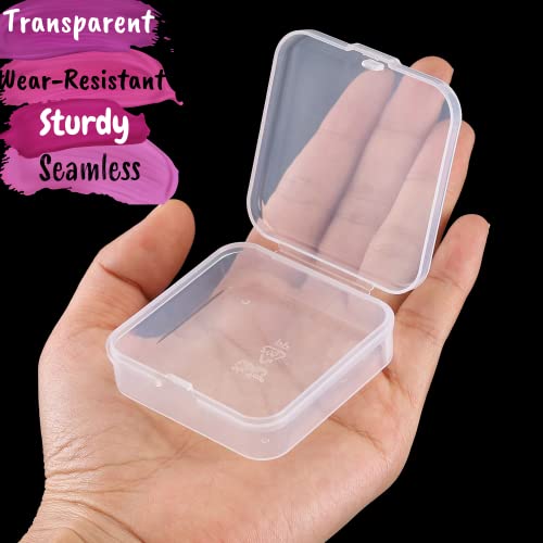 Image of Mr. Pen- Bead Organizer Box, 12 pcs, Clear | Small Beads Organizers and Storage Plastic Cases