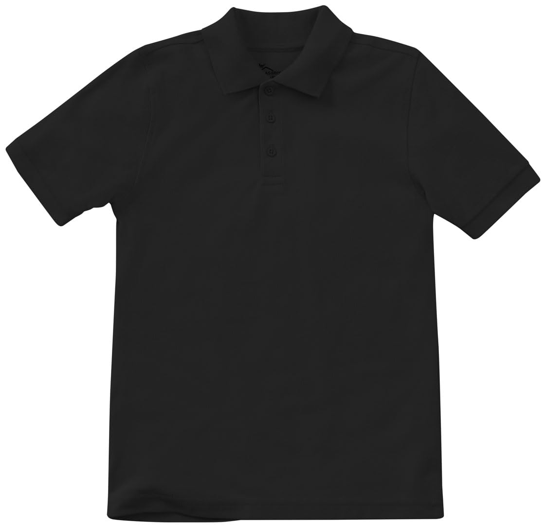 Classroom Uniforms for Boys and Girls Short Sleeve Pique Polo Shirt