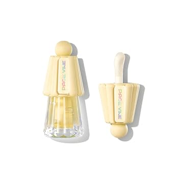 Jelly Wow Hydrating Lip Glow Oil, Plumping Lip Gloss, Moisturizing Lip Oil Gloss, Transparent Moisturizing Lip Balm, Natural Lip Plumper, Lip Plumper Gloss Make Lips Fuller and Moisturizing