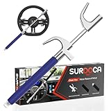 High-Strength Design: Features a 14 mm diameter steel beam with hexagonal shape; chrome plating enhances durability Multi-Functional Use: Includes window breaker for emergency escape; extendable length of 12.6 inches for versatile application Quick I...