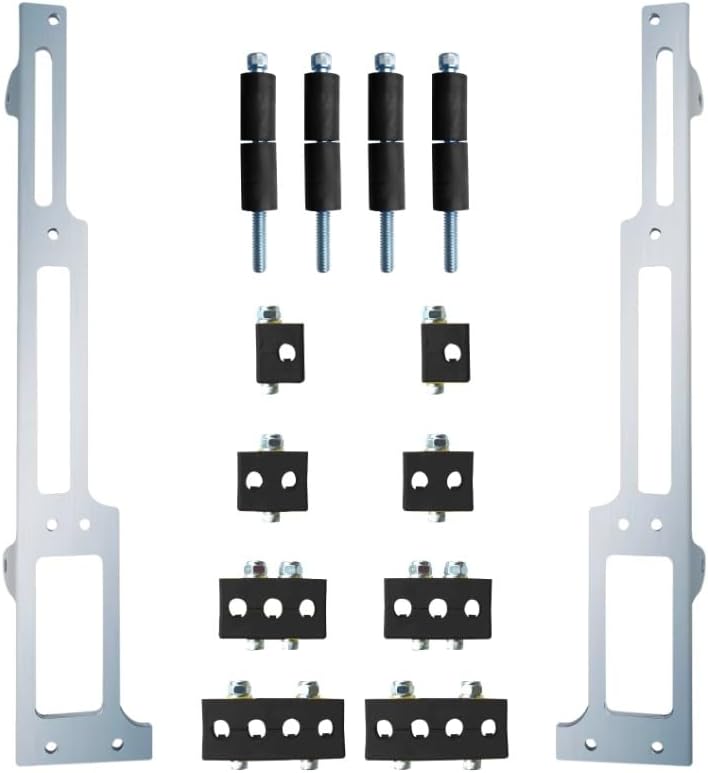 R&M Specialties R&M 1101-90P Polished Vertical Style Spark Plug Wire Loom