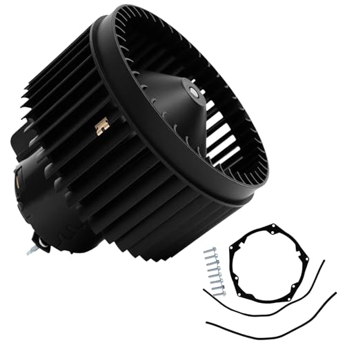 HVAC Blower Motor 75777 for 2009-2012 Malibu, 2005-2010 G6, 2007-2009 Aura, Front AC Heater Blower Motor Replacement - Low Noise High Speed Airflow Energy Saving