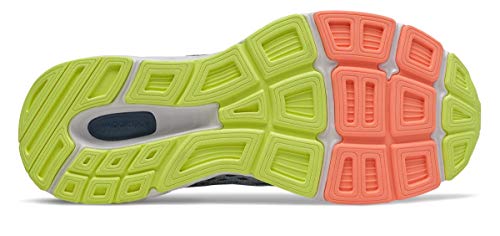New Balance Women's 680 V6 Running Shoe, Light Slate/Stone Blue/Bali Blue, 6 M US - Thumbnail 5