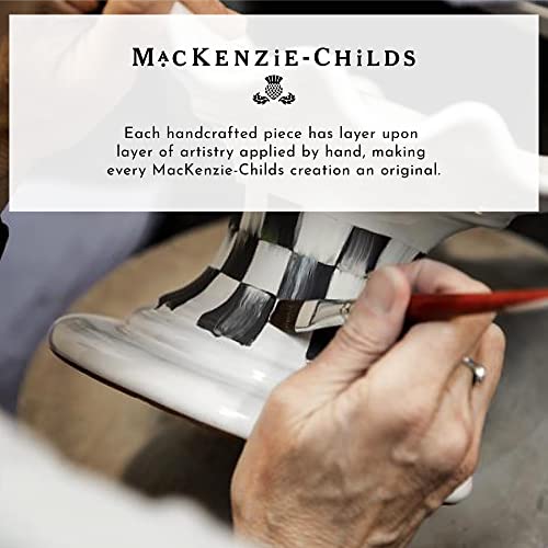 Mackenzie-Childs Courtly Check Enamel Tea Kettle, Decorative Tea Kettle, 2-Quart Capacity #TOP5