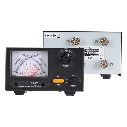 Wattmètre SWR Numérique - Plage 1.8-525 MHz, 2/20/200W, Rétroéclairage LED, Pour Radioamateurs - 13