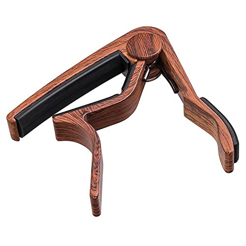 EURYTKS Accessoires d’instruments de Musique Capo de Guitare, avec Coussin en Silicone Parfait Capodastre de Guitare en… - Les Beatles, Paul McCartney, John Lennon, RIngo Starr, George Harrison EURYTKS Accessoires d'instruments de Musique Capo de Guitare, avec Coussin en Silicone Parfait Capodastre de Guitare en… – Image 4
