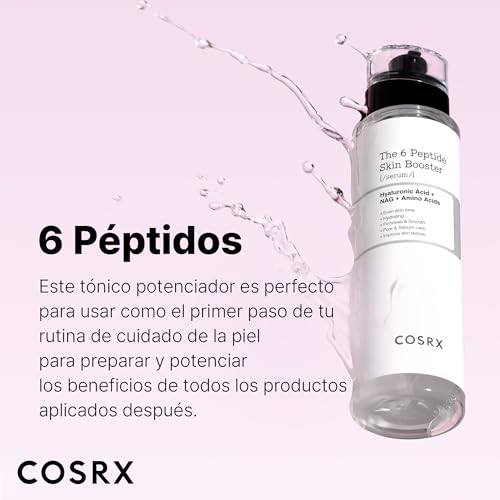 COSRX Tónico Sérum de 6X Peptidos Collagen Booster, Niacinamida y Ácido Hialurónico, Esencia Facial Potenciadora de Renovación Cutánea, para Todo Tipo de Piel, Libre de Parabenos, Korean Skincare - imagen 2