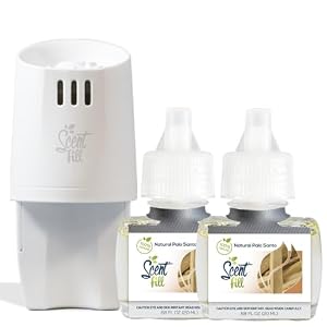 Scent Fill 100 Natural Palo Santo Plug in Air Freshener Scented Oil Refills 2 Refills Diffuser