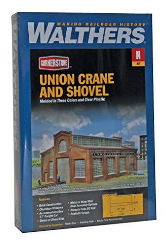 Walthers, Inc. Union Crane And Shovel Kit, 1/4 X 3 14 X 10.6 X 7.5Cm #TOP5
