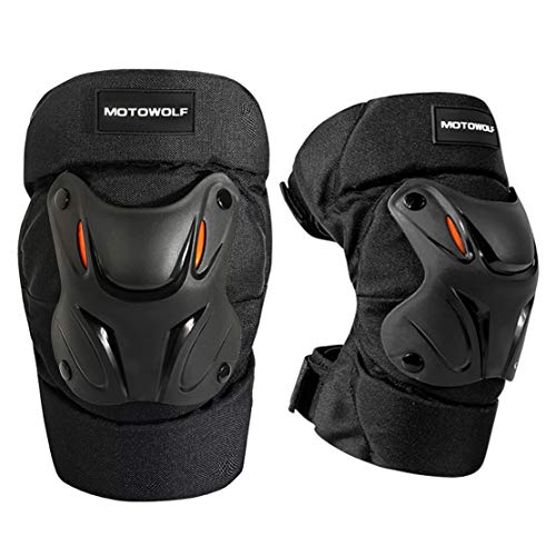 Genouillères de moto coupe-vent AKT pour les sorties motocross et ski