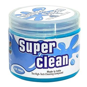 AMGZLE Super Clean Gel| Reusable Cleaning Gel for Keyboards, Electronics, Car Interiors & Tight Spaces | Non-Toxic Dust Remover Multipurpose Cleaning Slime Gel-image-28
