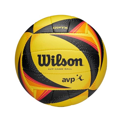 Wilson OPTX AVP Official Volleyball, Yellow (WTH00020ID)