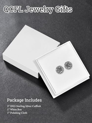 Mancuernillas de Plata 925 Estilo Signos Zodiacales para Hombre miniatura 7