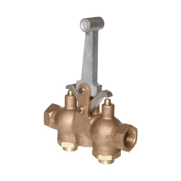 Kingston 302 Series Brass Hoist Control Valve, 1/2" NPT Female