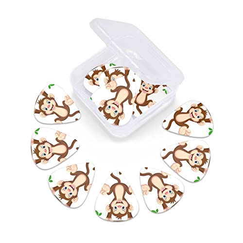 Médiators Guitare 12-Pack Médiators Singe Dessin Animé Pour Guitare Électrique Guitare Acoustique Diverses Guitares - Les Beatles, Paul McCartney, John Lennon, RIngo Starr, George Harrison Médiators Guitare 12-Pack Médiators Singe Dessin Animé Pour Guitare Électrique Guitare Acoustique Diverses Guitares – Image 6