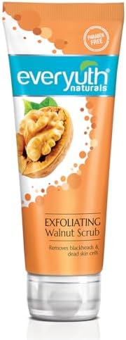 Everyuth Naturals Exfoliating Walnut Scrub, 100gm, Tube