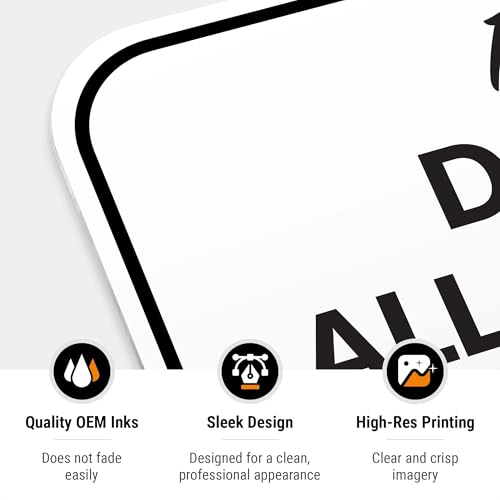 Image of Package Delivery Sign, Delivery Instructions Deliver All Package to Side Door Sign, 12x18 Inches, Rust Free .063 Aluminum, Fade Resistant, Made in USA