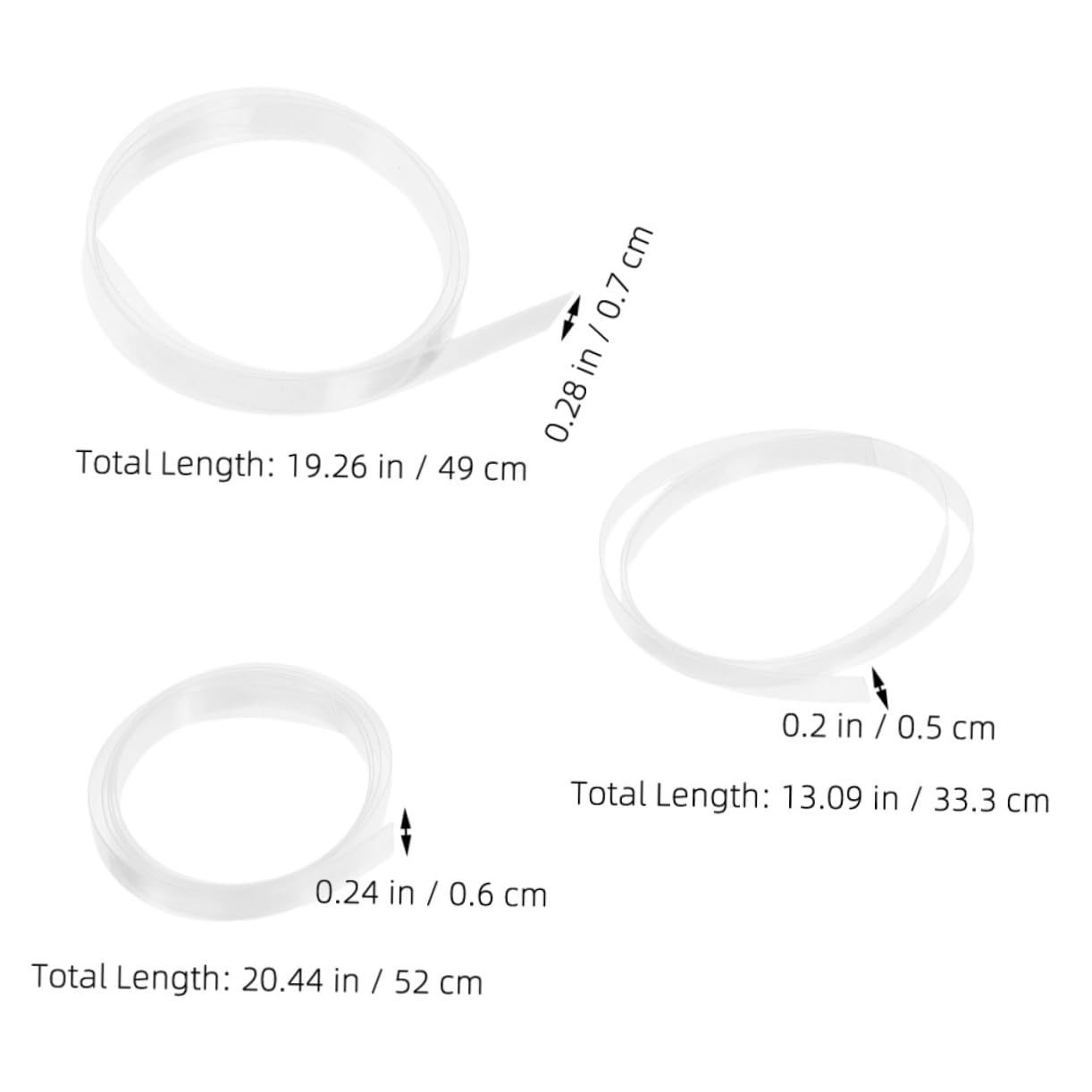 KALLORY 15pcs Glasses Ear Pads Heat Shrink Tube for Glasses Retainer Temple Covers Eyeglass Ear Grips Soft Comfortable Anti-slip Daily Outdoor Wear