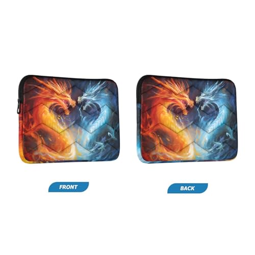 Funda para laptop de 13-14 pulgadas Dragons resistente al agua miniatura 2