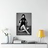 Black And White Vinyl Record Music Decoration Canvas Poster Bedroom Decor Landscape Office Room Decor Gift 12x18inch(30x45cm) #5