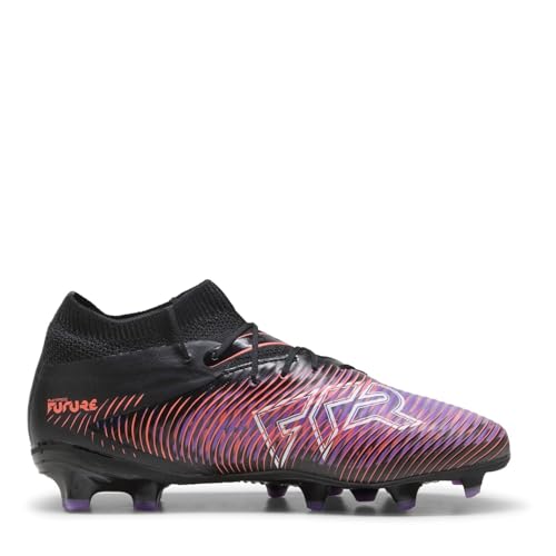 Puma Future 8 PRO FG/AG, Unisex Fussballschuh, Puma Black-Puma White-Glowing RED, – Ansicht 5