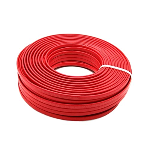 WKWPYCYUH 5/50 / 100m 220V 14 mm Auto regulación del Cable de Calentamiento de la calefacción de la Nieve Protección contra congelación Dxw-p-h-14 Alambre de cálido Alambres y Cables(50 Meters)