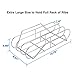 Extra Long Stainless Steel Rib Rack for Smoking and Grilling, Holds up to 3 Full Racks of Ribs, Fits 18” or Larger Gas Smoker or Charcoal Grill, Perfect Smoker Accessories Gifts for Men