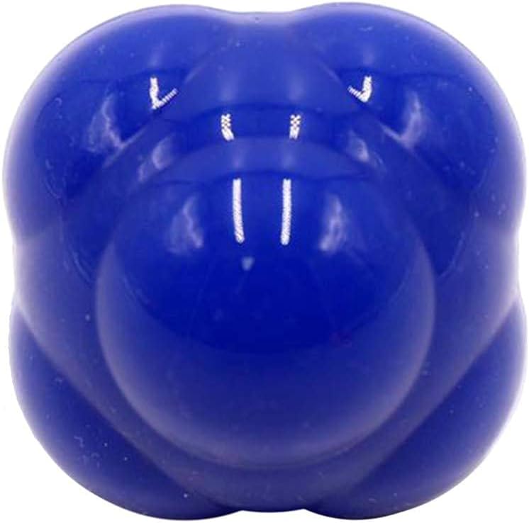 sharprepublic Reaction Ball Hexagonal Training Ball Sports Exercise Fitness Massage Ball - Dark Blue, 56mm : Sports & Outdoors