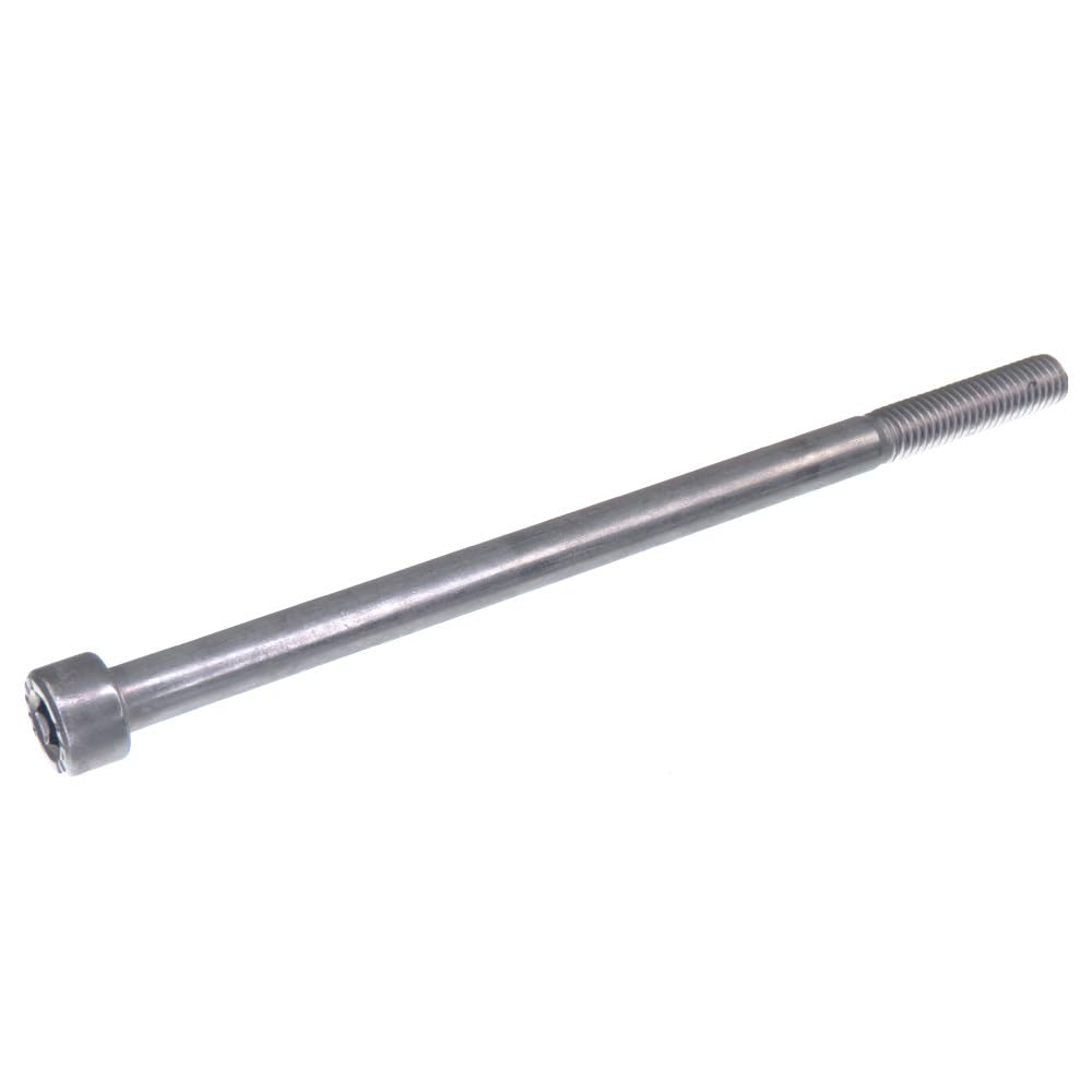 SECCARO Vite cilindrica M8 x 190 mm, in acciaio inox V2A VA A2, DIN 912/ISO 4762, filettatura parziale, 10 pezzi