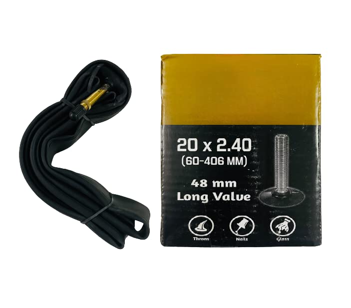 Cycle Tube 20 X 2.40 Size Schrader Valve 20T Bicycle Inner Tube Moulded Suitable for Tyre Size 20 X 2.35/2.40 (B0C3WH1QDW) Amazon Price History, Amazon Price Tracker