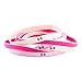 Under Armour Women's Mini Headbands, Rebel Pink/Luna Peach, One Size